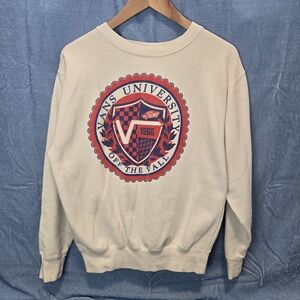 Vans Crewneck Sweater with University Emblem
